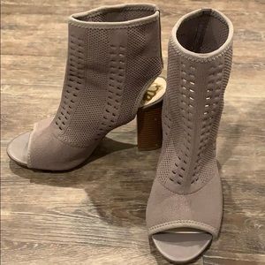 Fergalicious open toe sock bootie